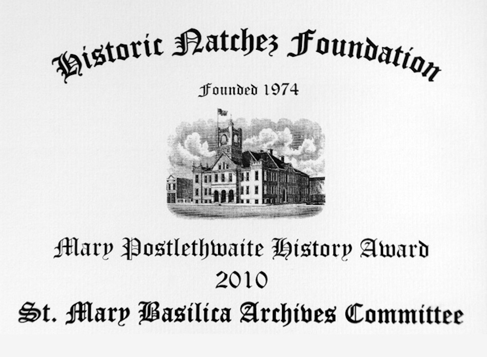 Archives honored with Mary Postlethwaite history award.